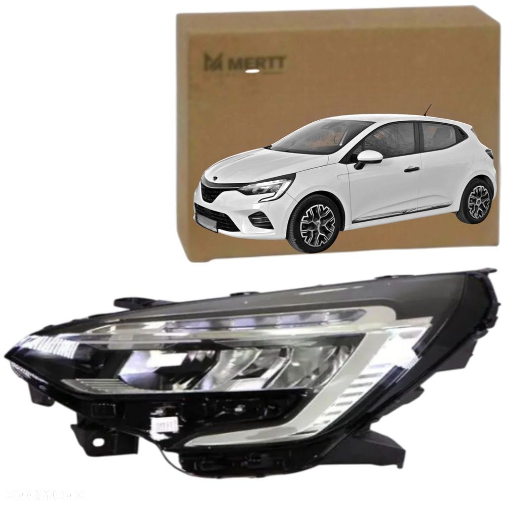 RENAULT CLIO V 5 2019- REFLEKTOR LAMPA LEWA LED KOMPLETNA 260606923R - 2