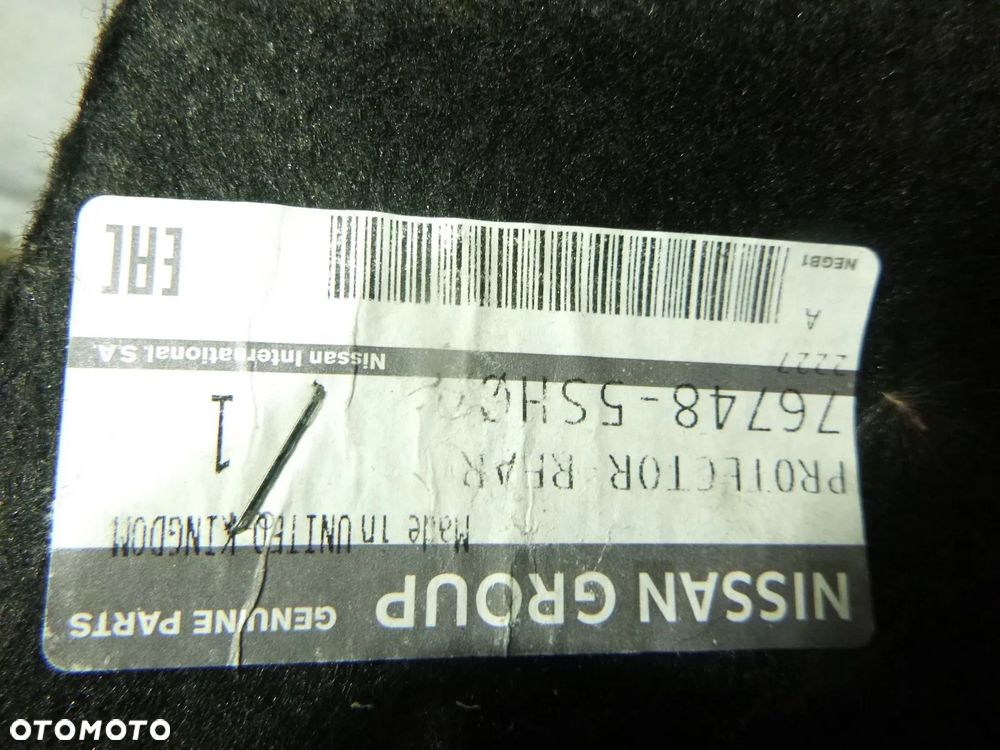 nissan leaf ii 17r- nadkole tył prawe nowe oryginał tylne - 2