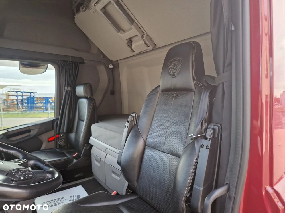 Scania R450/ 2021r/ 110Tyskm/ FULL PODUSZKA/ SKÓRY/ BAKI 1200L/ DWIE LEŻANKI/ KLIMA POSTOJOWA/ BAKI 1200L - 12