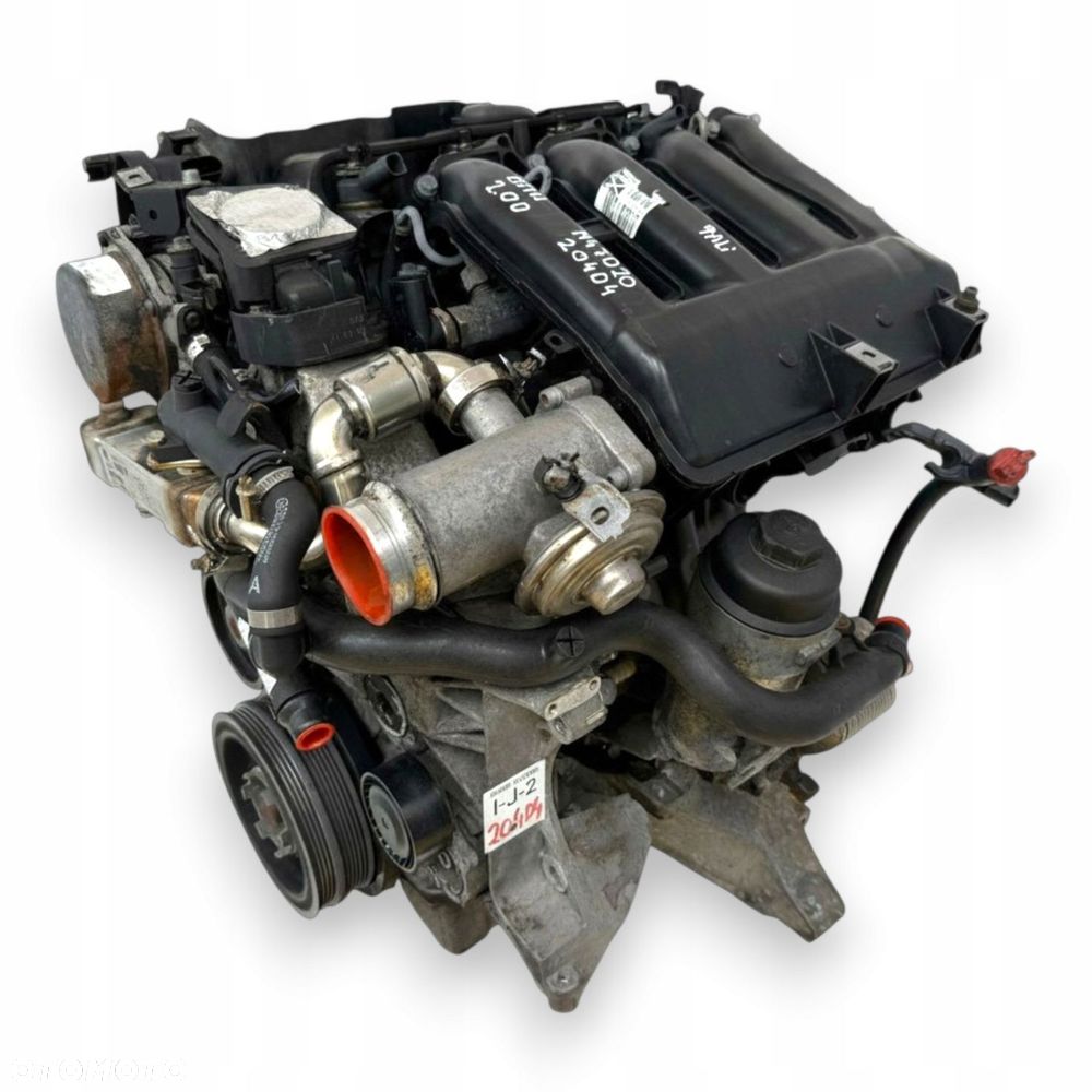 SILNIK M47D20 BMW E90 E91 2.0 D DIESEL 204D4 diesel kompletny 163 444km - 8