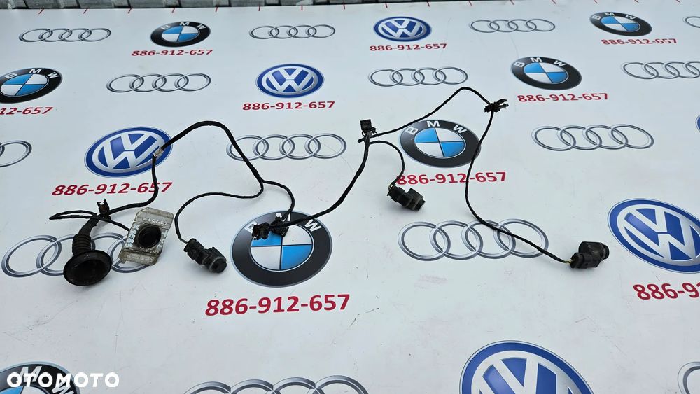 BMW X3 E83 LIFT Czujnik ultradźwiękowy wtyczka kątowa Czujnik PDC tył 9139868 - 1