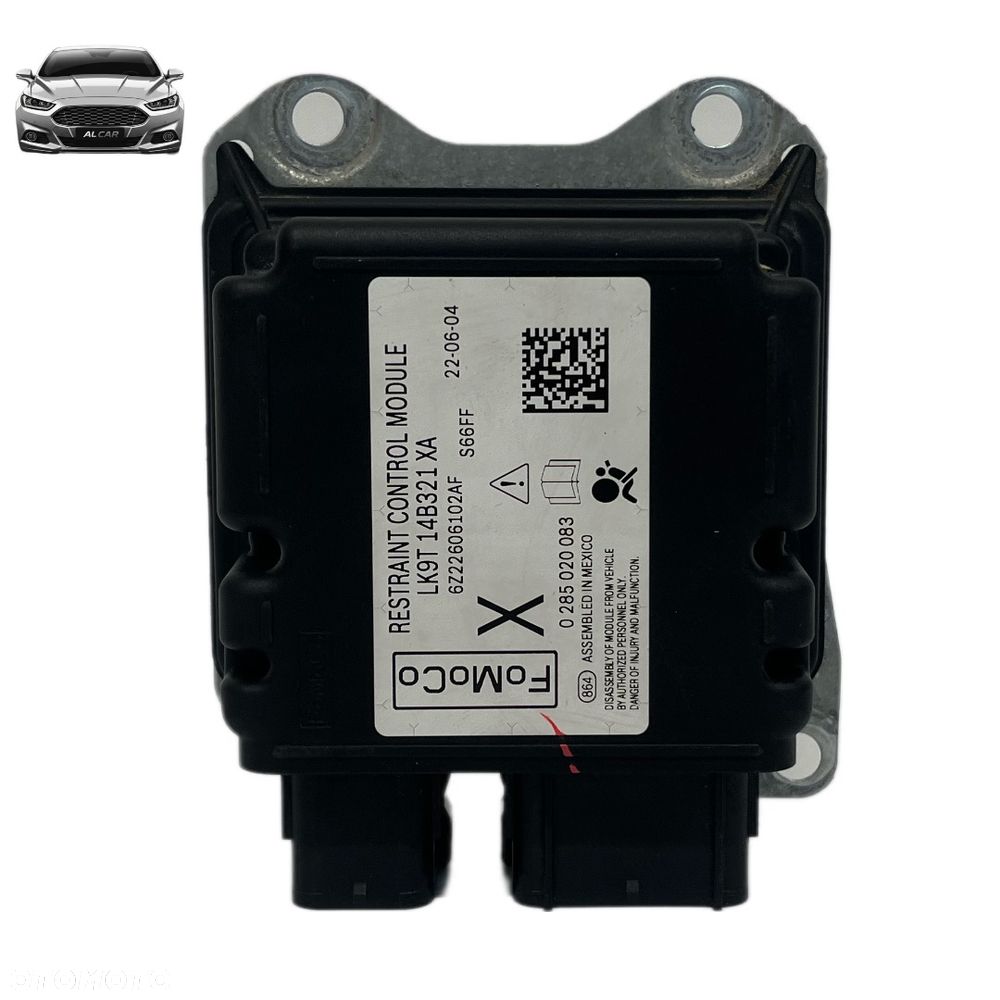 STEROWNIK PODUSZEK AIRBAG FORD MUSTANG MACH-E LK9T-14B321-XA - 1