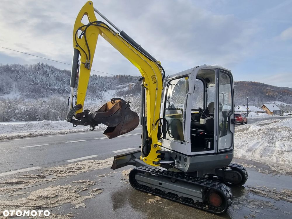 Wacker Neuson EZ38 koparka 4tony 2018r 1289h Import Norwegia-Maszyna JAK NOWA aktualna DEKRA 2026r. silnik Yanmar. dodatkowa linia Hydr. Zamki na tłokach. Szybko-złącze Hydra. 2 łyżki. Zero luzów wycieków. Okazja! - 4