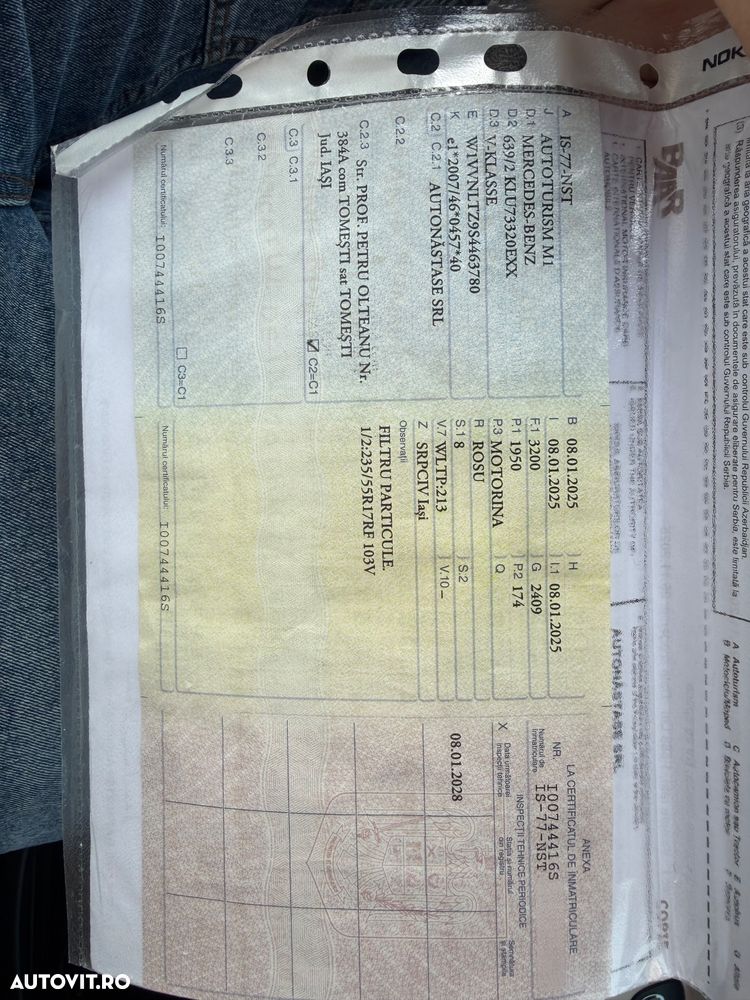 Mercedes-Benz V 300 d Combi Extra-lung 237 CP AWD 9AT Avantgarde - 40