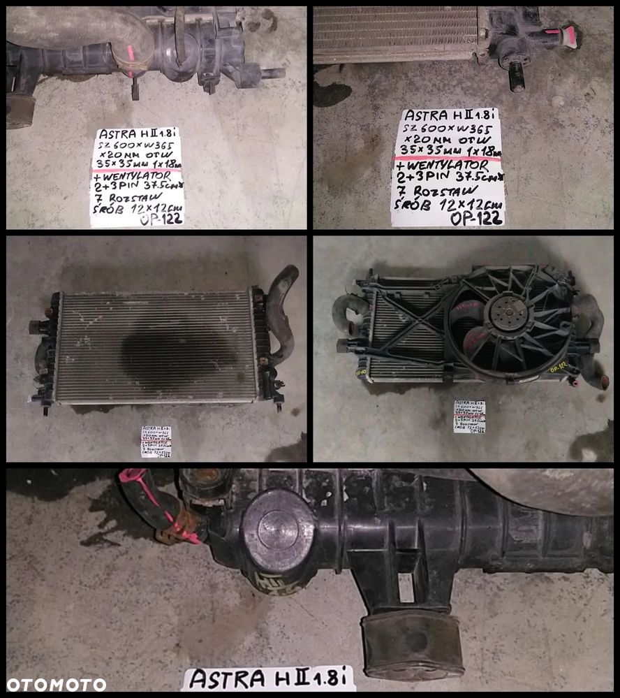 OPEL DAEWOO SAAB CHŁODNICA WODY AUKCJA NR1 - 11