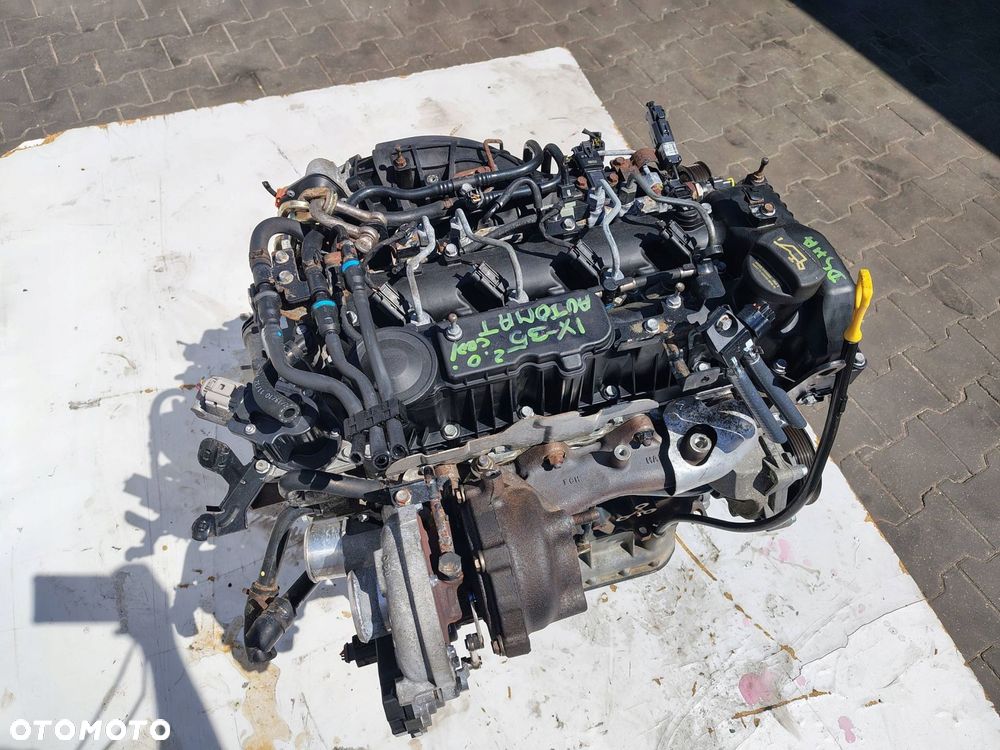 SILNIK KOMPLETNY D4HA AUTOMAT EURO 5 HYUNDAI IX35 2.0 CRDI 81 TYŚ KM - 10