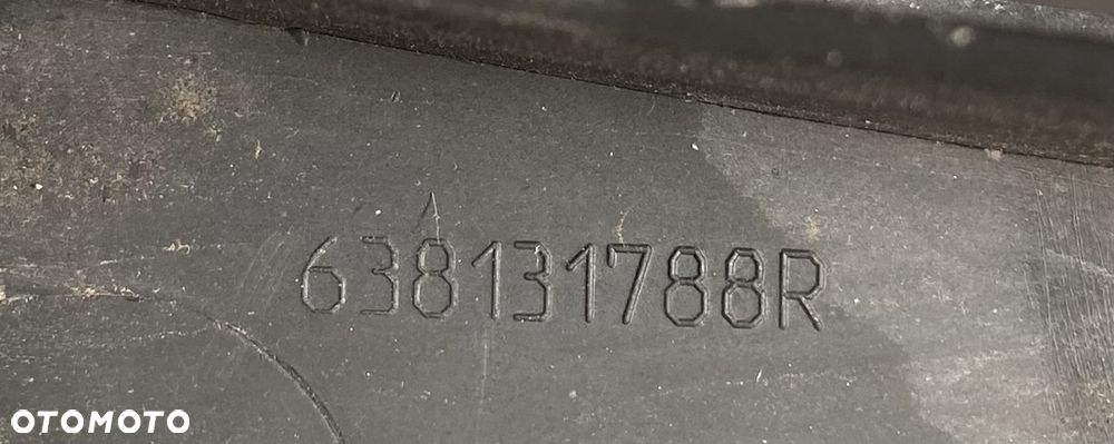 RENAULT CAPTUR 1 I ORYGINALNA NAKŁADKA NA BŁOTNIK LISTWA BŁOTNIKA HOKEJ lewa przednia lewy przód 638131788R Wwa - 9