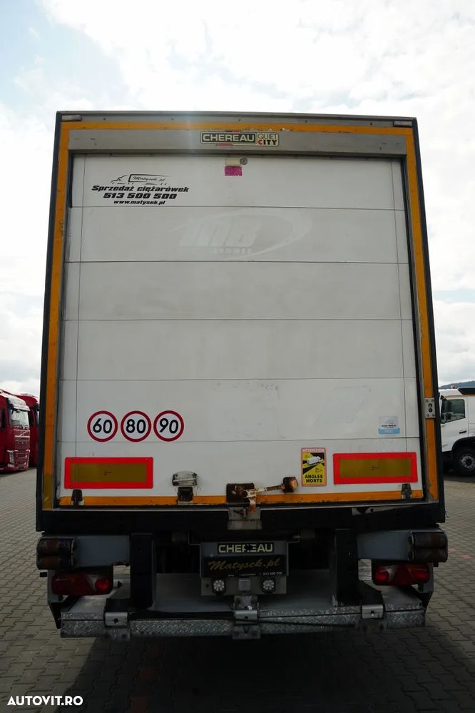 Chereau REFRIGERAT / TRANSPORT VECTOR 1950 MT / MULTIMEMBRE / AXĂ RIDICATĂ / LIFT 2.500 KG  / OBLOANĂ RULANTĂ - 12