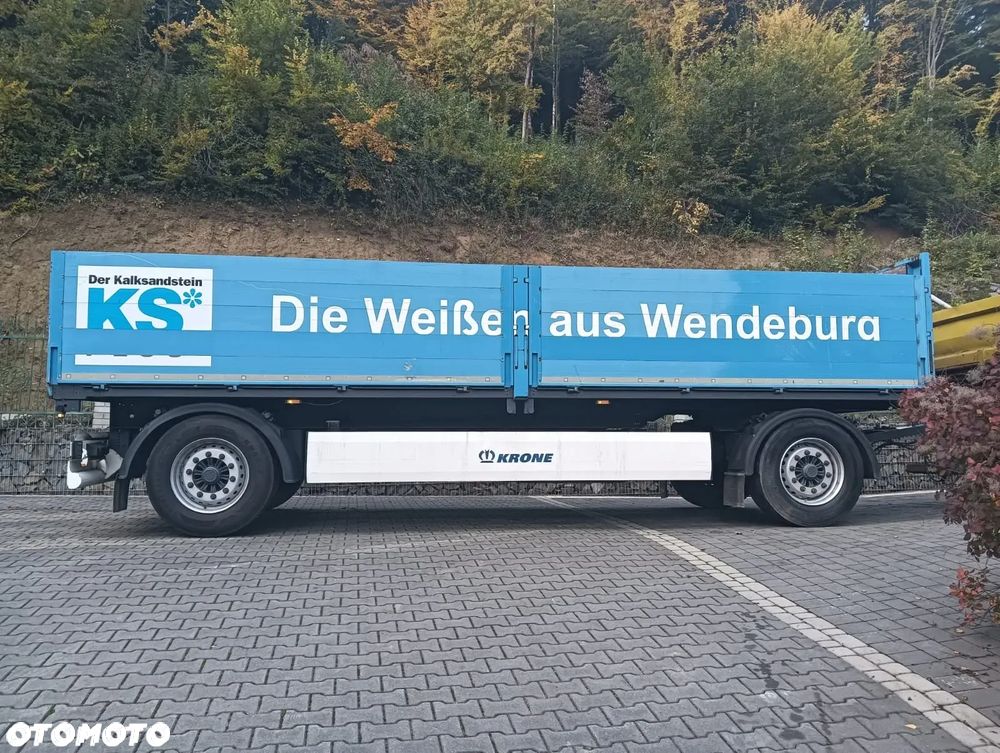 Krone Krone Przyczepa burtowa KRONE 2016r - import z Niemiec dwuosiowa dwu osiowa - 2