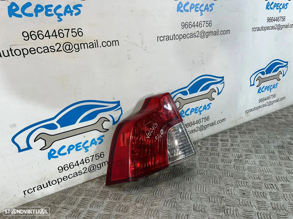.Conjunto Farolins Tras Traseiros Esquerda Direita Originais Volvo S40 Mk2 II 2003 - 2012 - 10