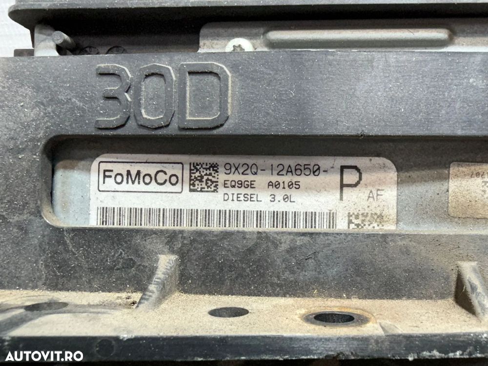 CALCULATOR MOTOR ECU JAGUAR XF X250 3.0 DIESEL 2011 COD OEM 9X2Q-12A650-P / BERLINA 2009-2015 - 6