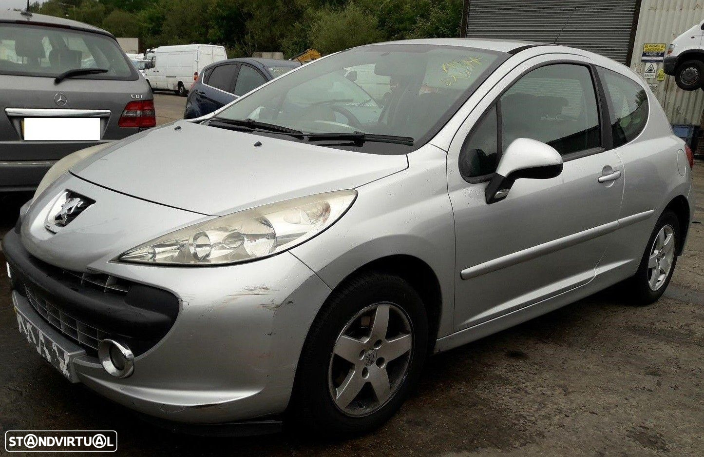 Peugeot 207 Sport 1.4i de 2007 disponível para peças - 2