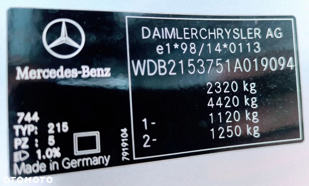 Mercedes-Benz CL 500 - 27