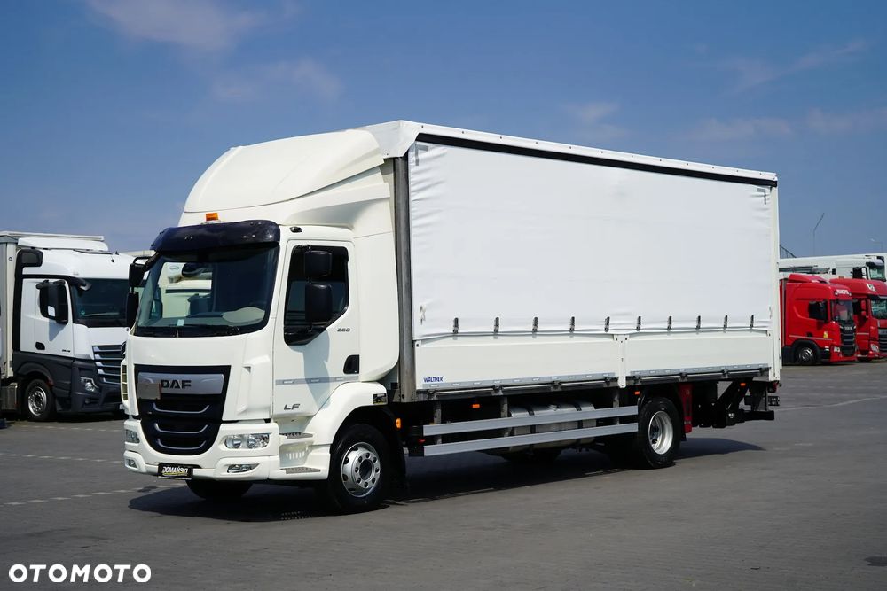DAF LF / 260 / E 6 / ACC / BURTOFIRANKA + WINDA / ŁAD. 8 975 KG / 18 PALET - 1