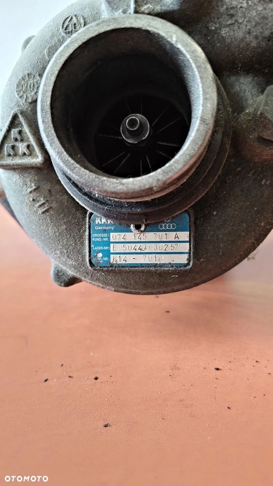 TURBINA TURBOSPRĘŻARKA VW T4 2.5 TDI074145701A - 3