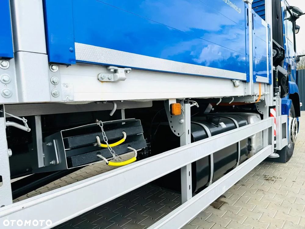 MAN MAN TGM TGL TGS 18.250 E6 // orginał. przebieg 107tys km // 4x2 // żuraw HMF 1420 K2 HDS dzwig kran crane - 17