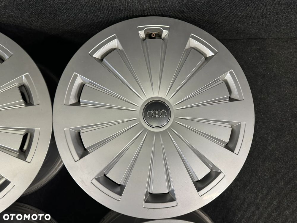 Alufelgi Audi A4 B9, A4 B8 16 cali 5x112 4szt. + Oryginalny kołpak. Ładne! - 4
