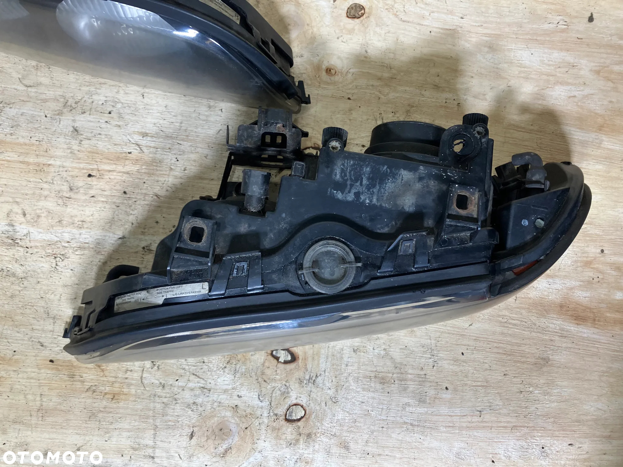LAMPY PRZÓD BMW E39 PRZED LIFT XENON SOCZEWKA POMARAŃCZOWY KIERUNEK - 8