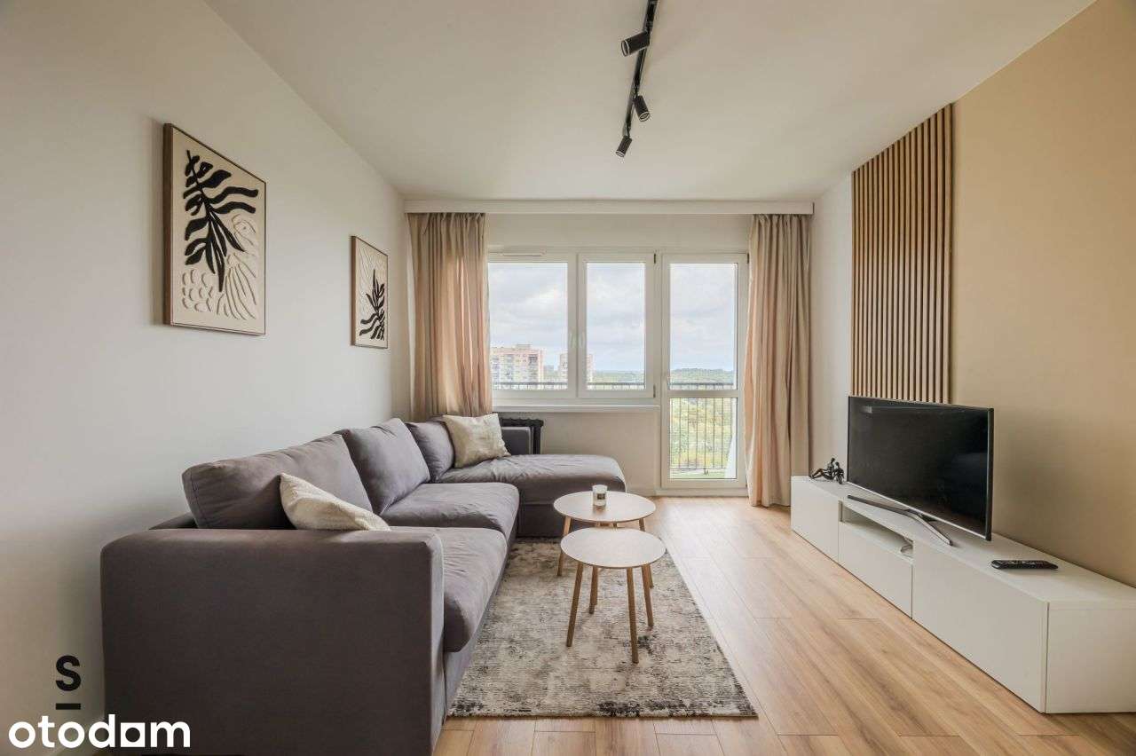 Nowoczesny 2-pokojowy apartament z widokiem i balk