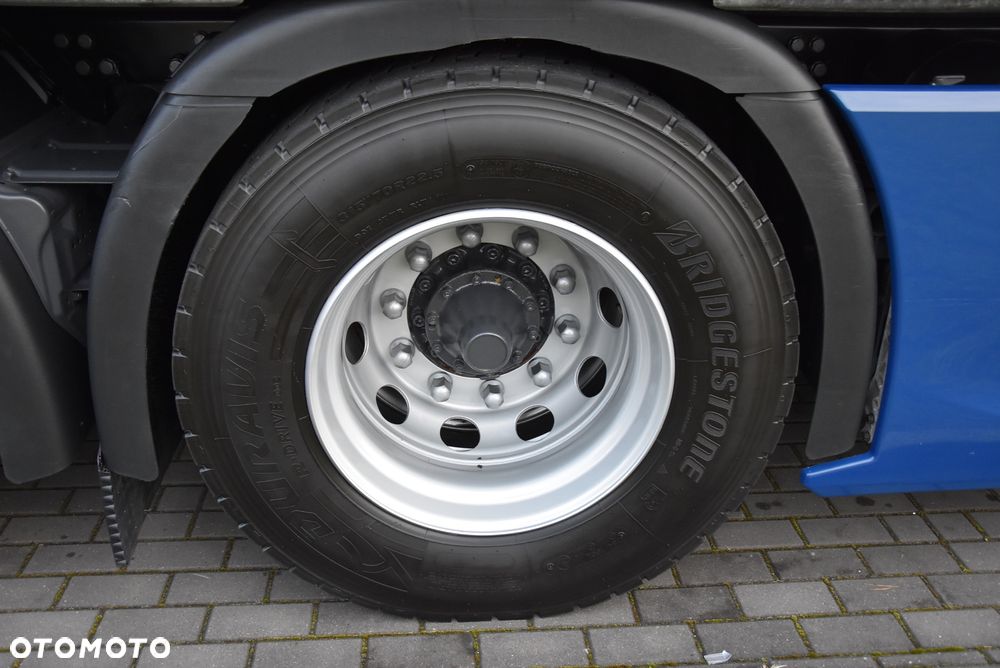 Scania R450 3-OSIOWA / OŚ SKRĘTNA / FIRANA 8.2M / 20 EUROPALET/ NAVI / SKÓRY / RETARDER / KLIMA POSTOJOWA / CAŁA NA PODUSZKACH / WINDA DHOLLANDIA/ AUTOMAT / STAN IDEALNY !! - 15