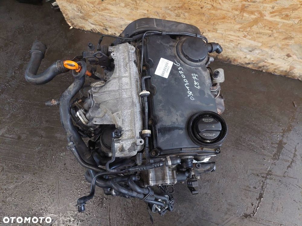 SILNIK DIESEL + UKŁAD WTRYSKOWY + TURBINA AUDI A4 B7 BLB 2.0 TDI - 7