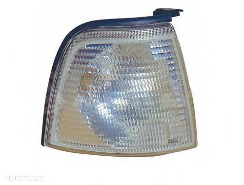 Lampa semnalizare fata Audi 80 (B3 si B4) 10.1986-1996 BestAutoVest dreapta alba fara soclu bec - 1