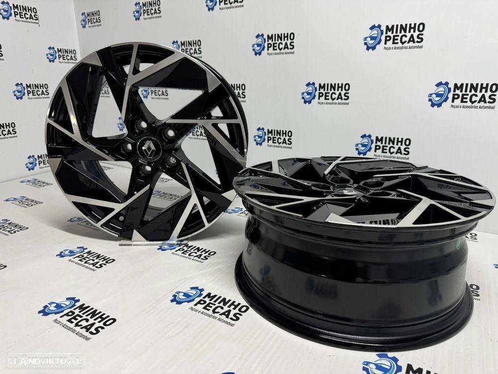 Jantes Look Renault Megane 2025 em 17 (5x114.3) Preto e Polido - 5