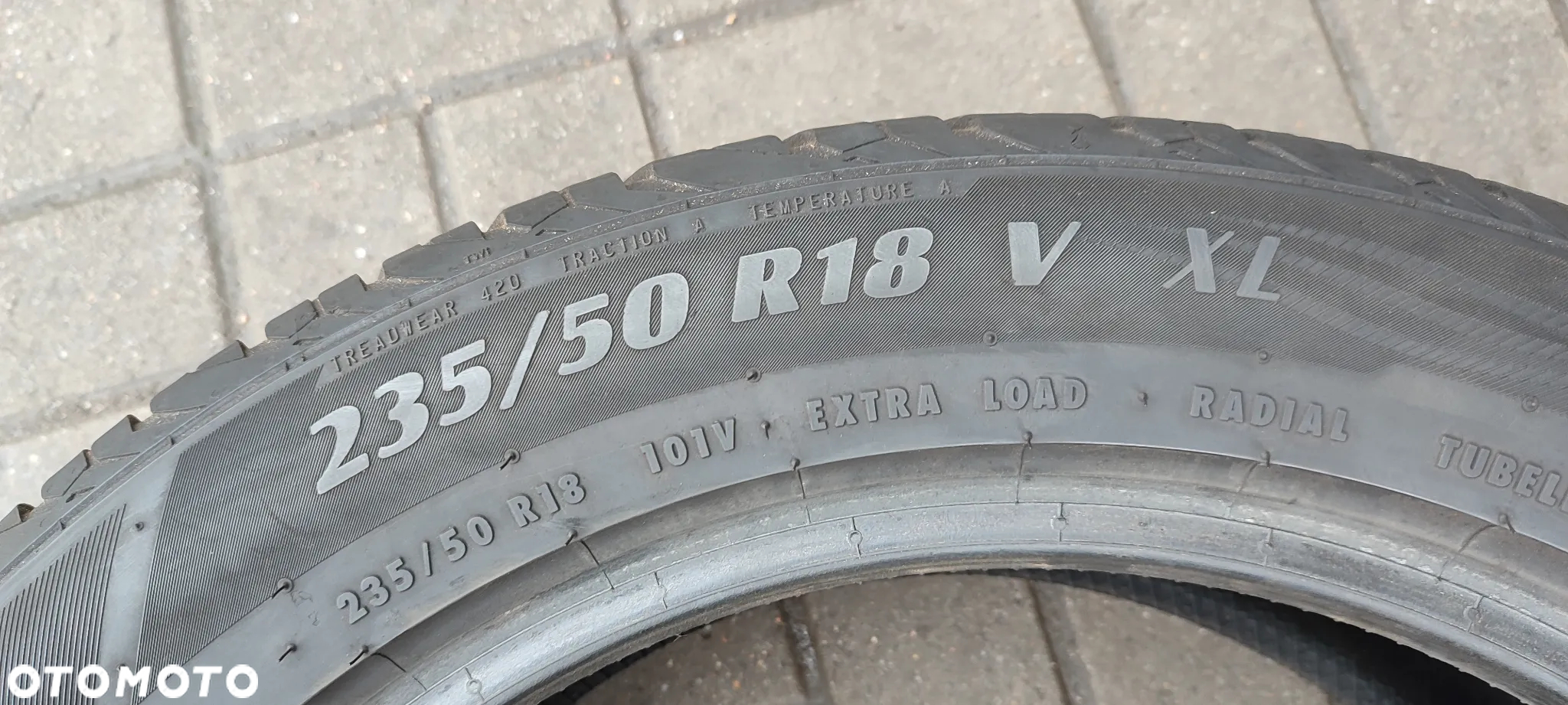 OPONY Letnie 235/50R18 MATADOR HECTORRA 3 XL (4815) 7mm 2 Sztuki PARA - 5