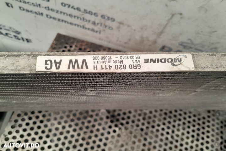Radiator clima AC 6R0820411H Skoda Fabia 5J  [din 2007 pana  2010] Combi wagon 5-usi 1.9 TDI MT (10 - 1