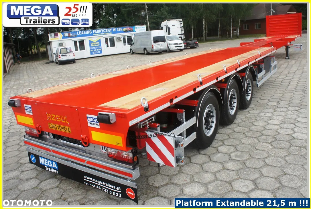 Inny TELEMEGA wysuw 7.50 m, 3 osie, ADR EX3- MEGA Trailers!! - 20