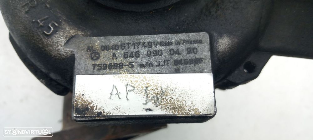 Turbo / compressor MERCEDES-BENZ Sprinter 3,5-t (906) - 5