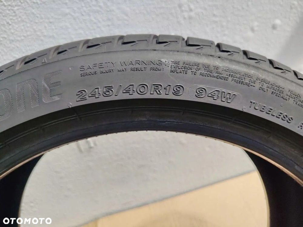 OPONA 245/40/19 245/40R19 94W BRIDGESTONE TURANZA T005 - 6