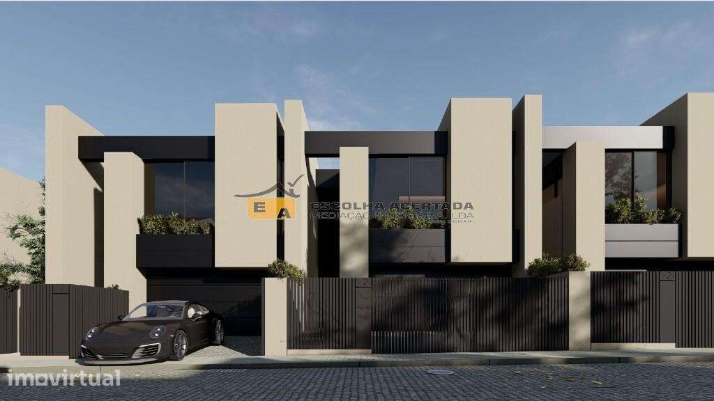 Moradia V3, de 2 frentes, em construção. - Grande imagem: 4/19