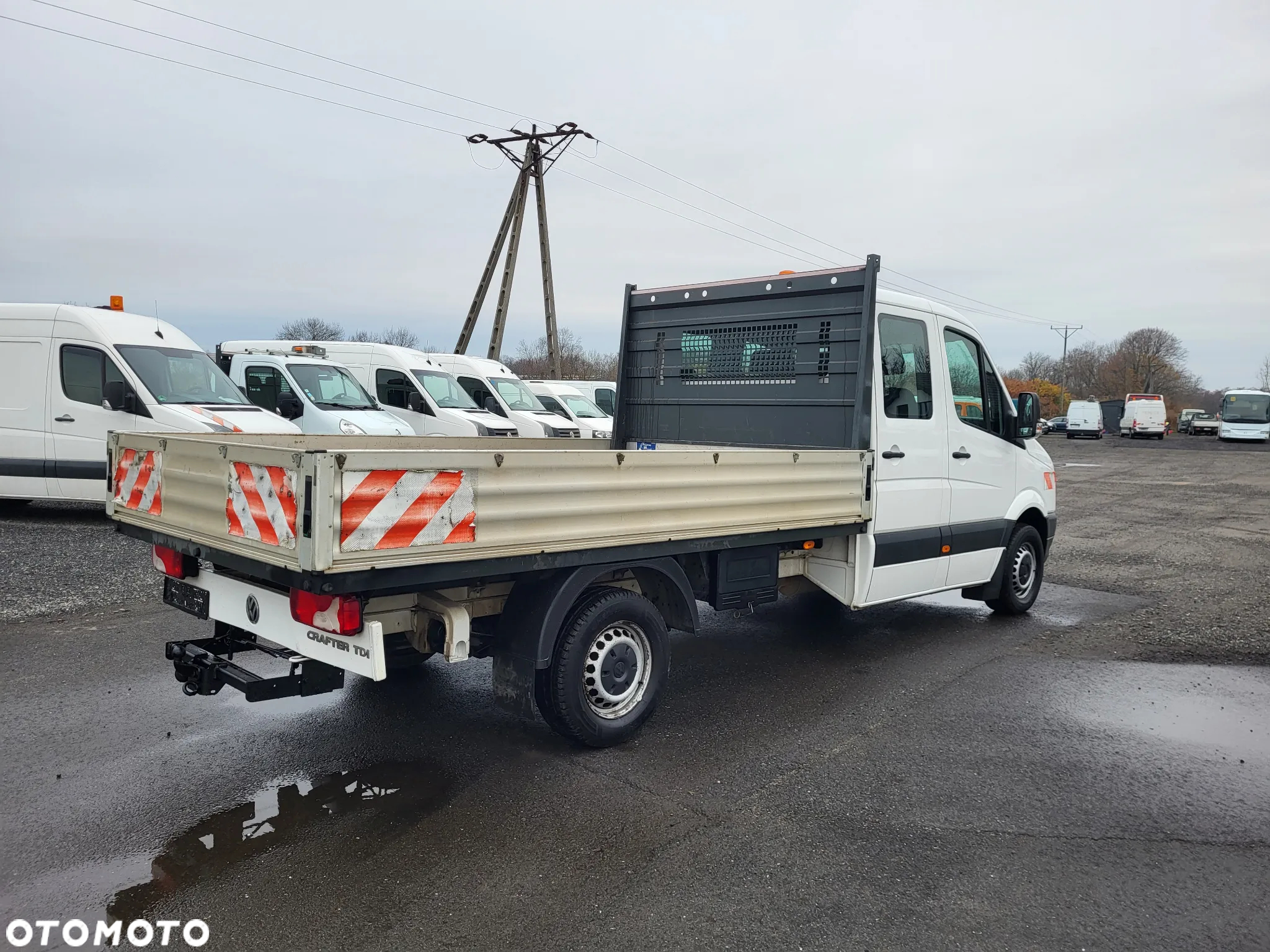 Volkswagen Crafter doka skrzynia 3.5 m klima super stan - 4