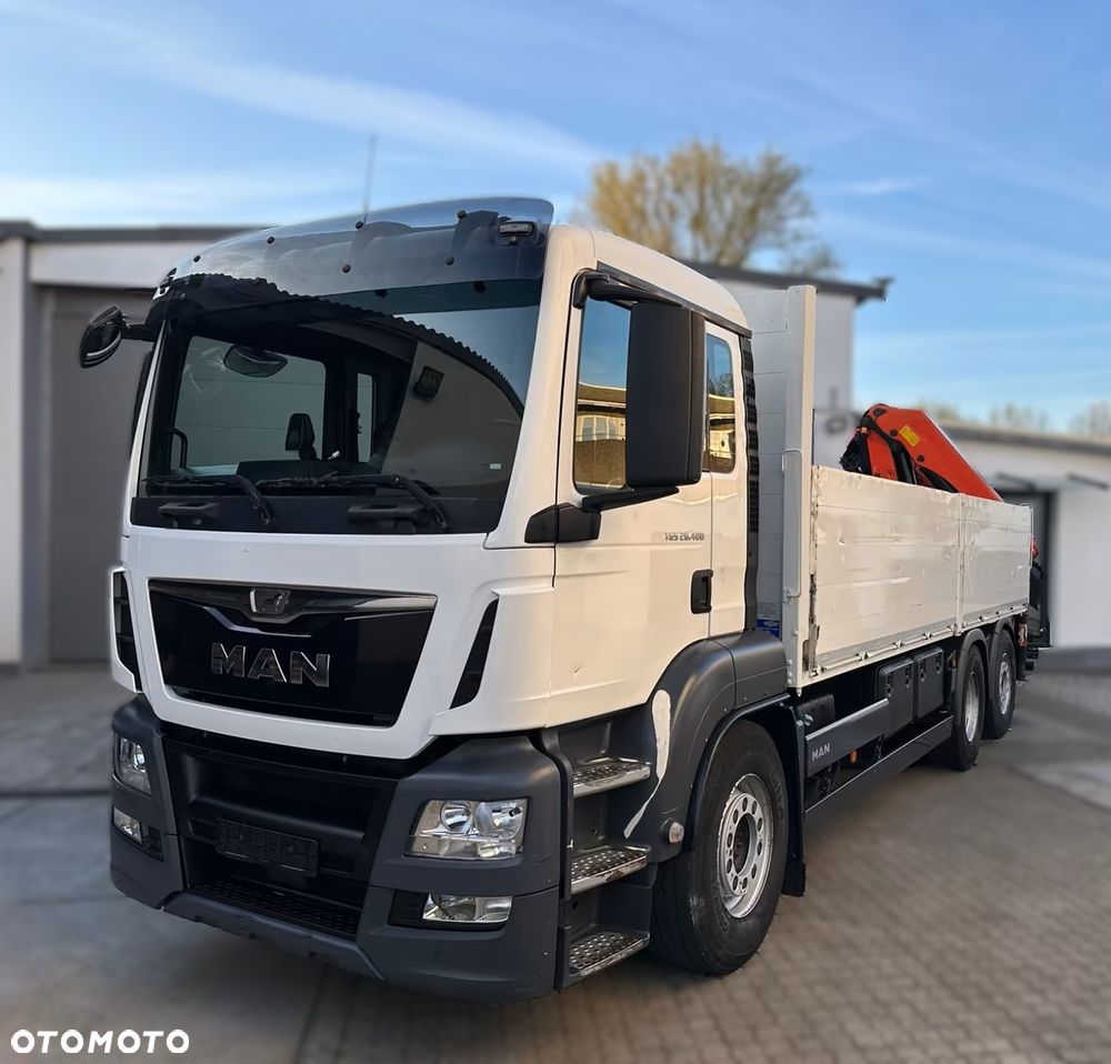 MAN TGS 26.400 6x2 Euro 6 | Palfinger PK 22002 EH | Pilot | 4x Hydrauliczny Wysuw | EURO 6 - 2