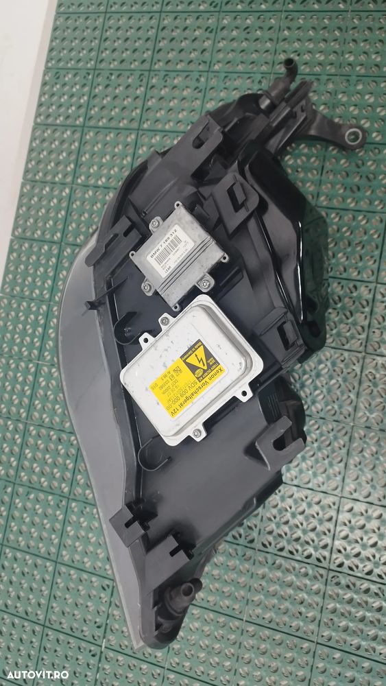 Far stanga bixenon adaptiv BMW E60/61 LCI complet de europa 1ZS009451 77177733 - 6