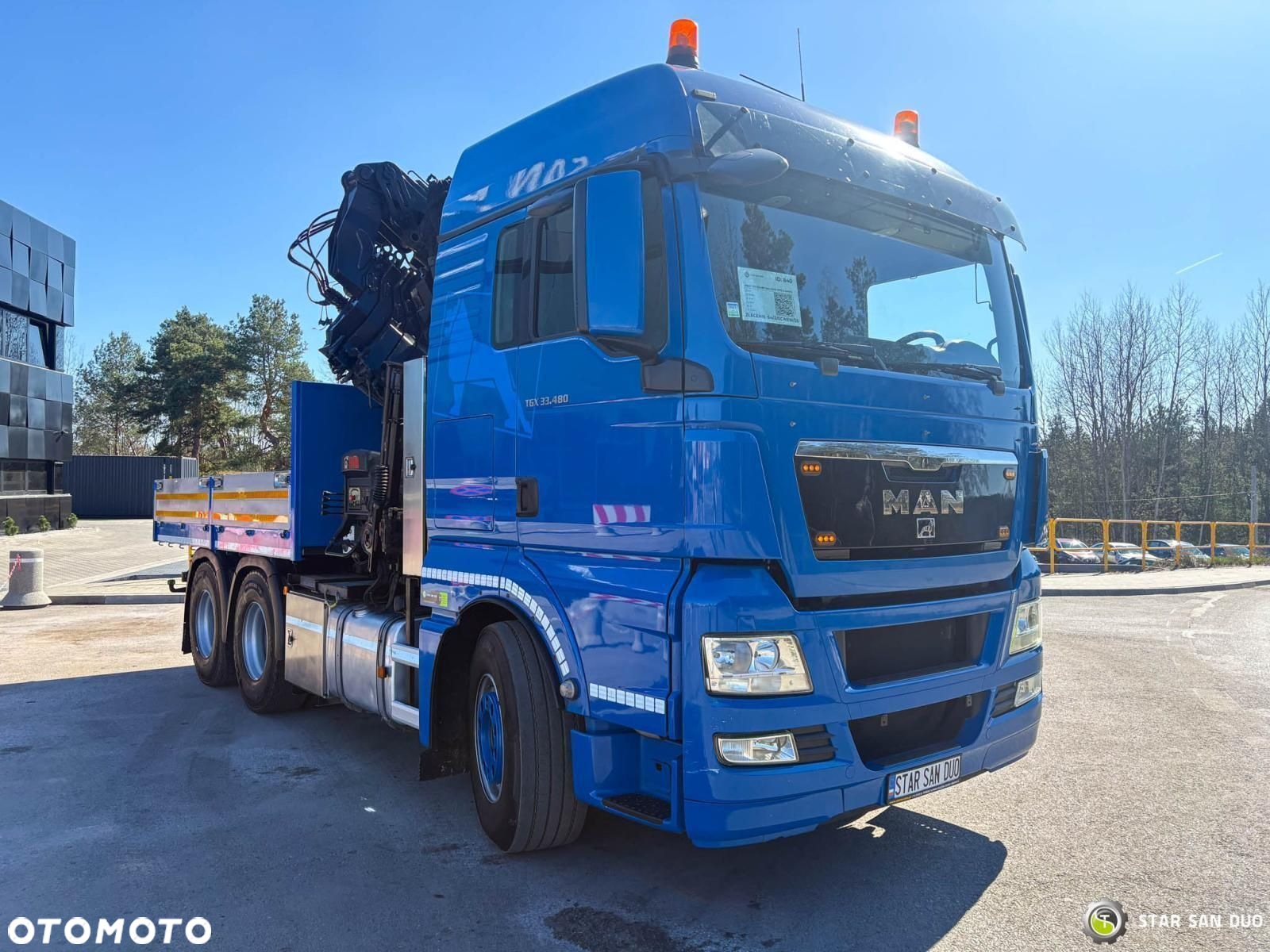 MAN GS 33.480 6x4 HIAB 377E-5 HIPRO Żuraw - 13