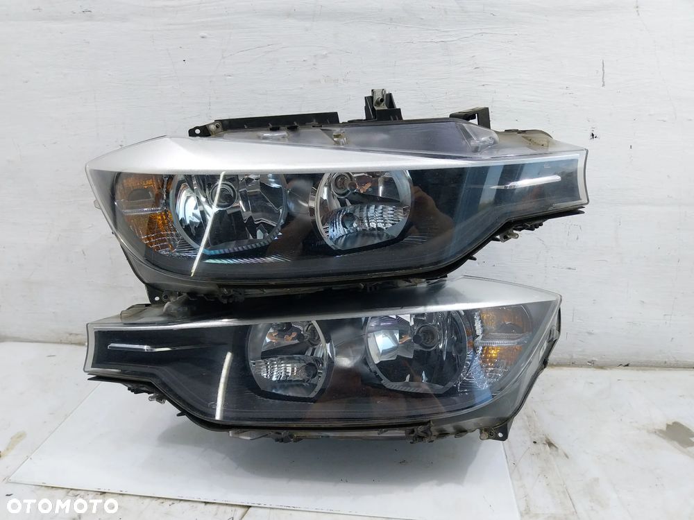 BMW F30 LAMPA LEWA PRAWA ZWYKŁA EUROPA CAŁA ŁADNA NIE USZKODZONA 7259524 7259523 - 2