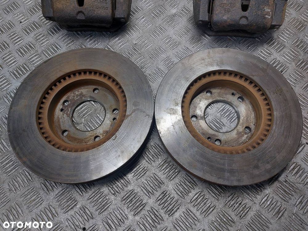 TARCZE HAMULCOWE PRZÓD + KLOCKI + ZACISKI HYUNDAI I30 I LIFT - 3