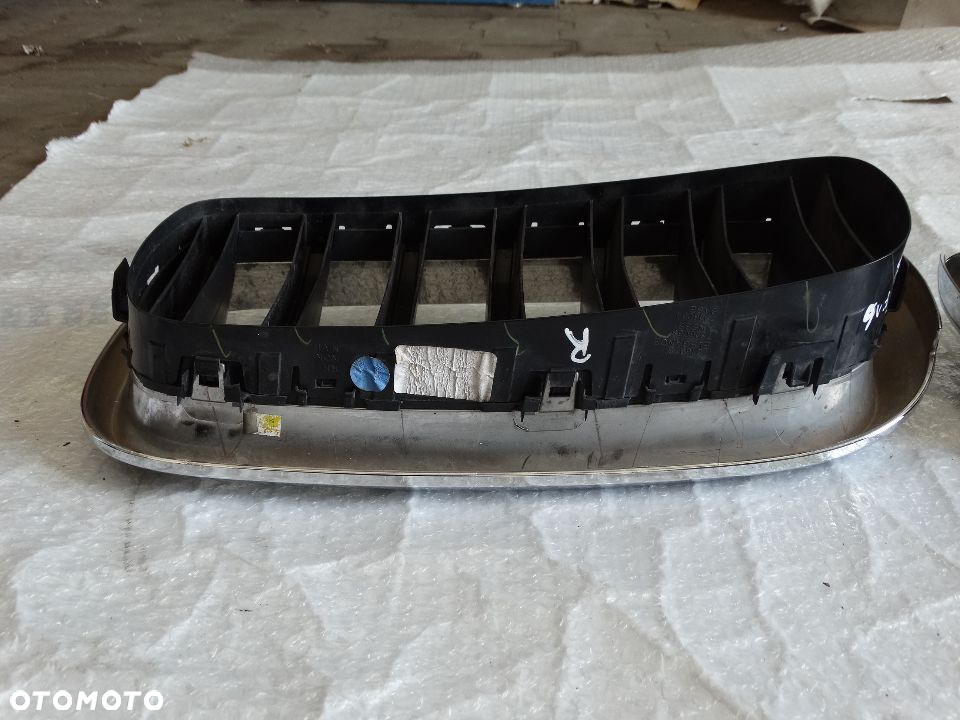 BMW F15 X5 Kratka Nerka Atrapa Grill Lewa + Prawa Czarna + Chrom 7316075 7316076 7316053 7316054 - 4