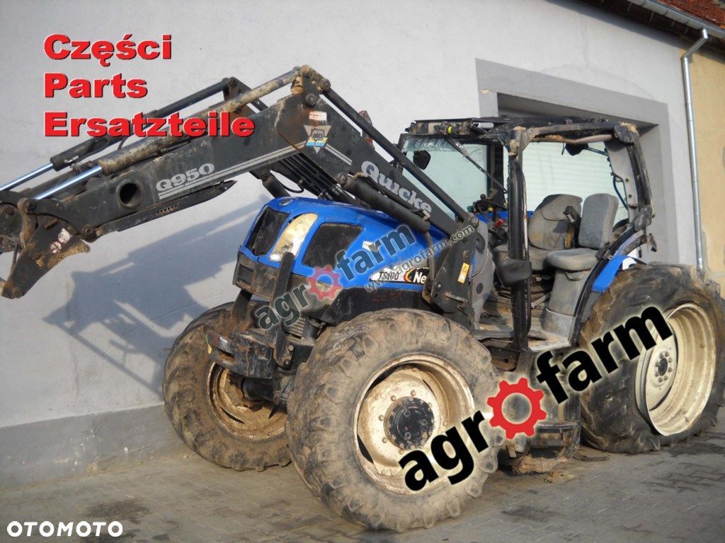 New Holland TS100A części, skrzynia biegów, oś - 1