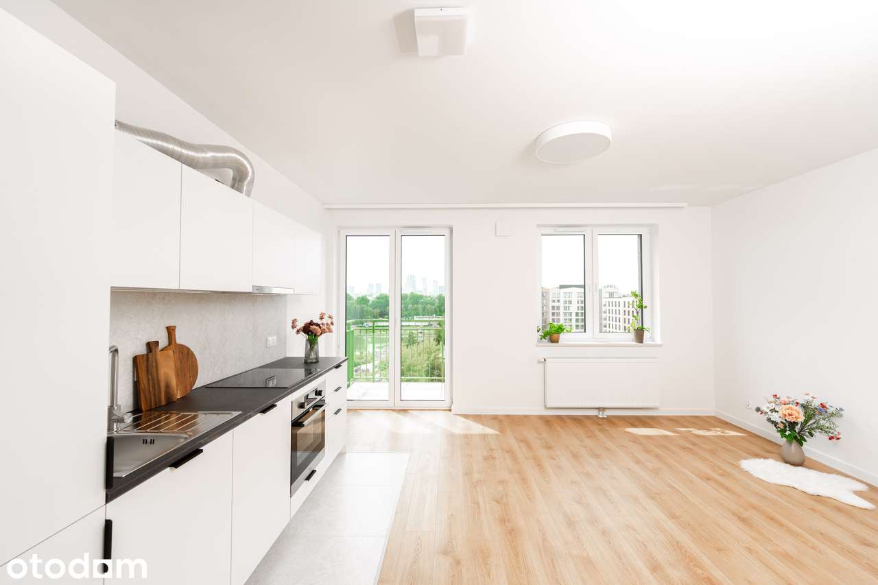 Studio| 0% prowizji| Nieumeblowane| Od zaraz| Metro M2| Widok