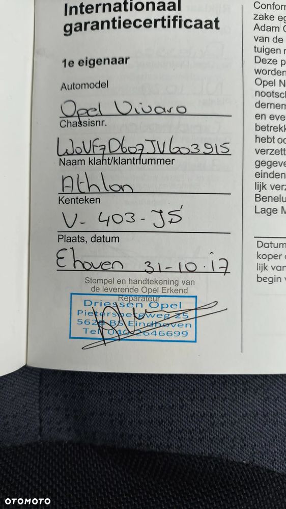 Opel VIVARO - 23