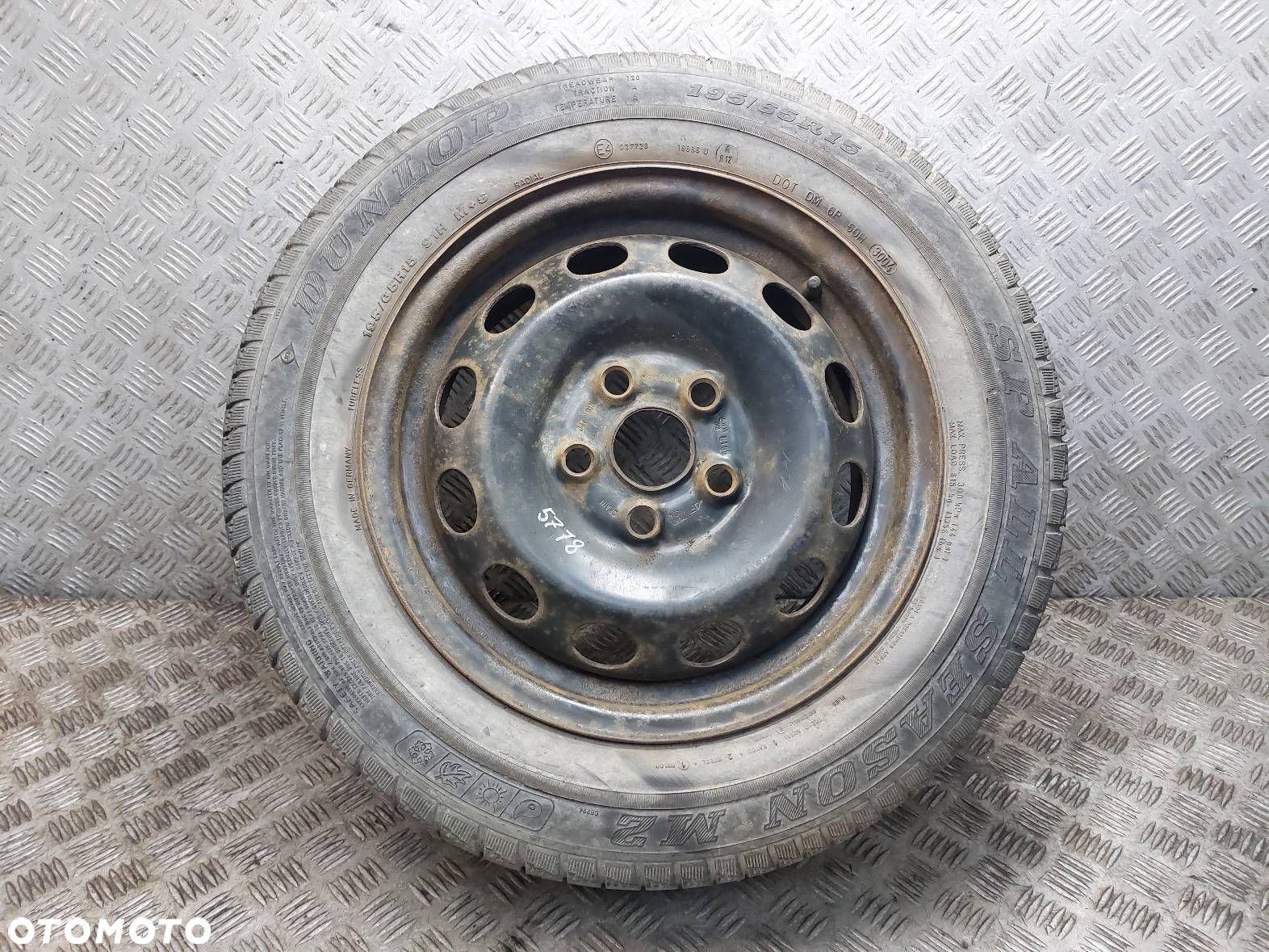 KOŁO FELGA OPONA 5X112 6Jx15 195/65R15 GALAXY MK1 SHARAN ALHAMBRA - 1