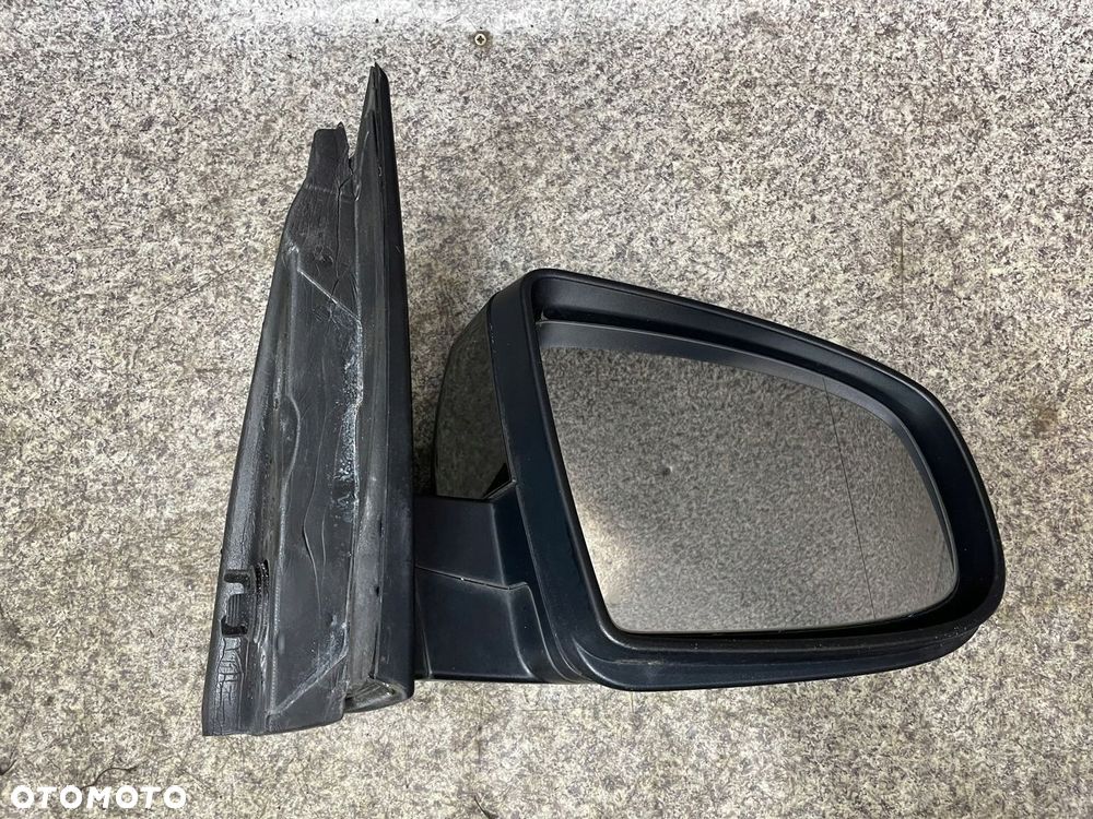 Lusterko prawe pasazera 3 PIN 475/9 BLACK SAPPHIRE BMW E70 X5 E71 X6 BDB - 8