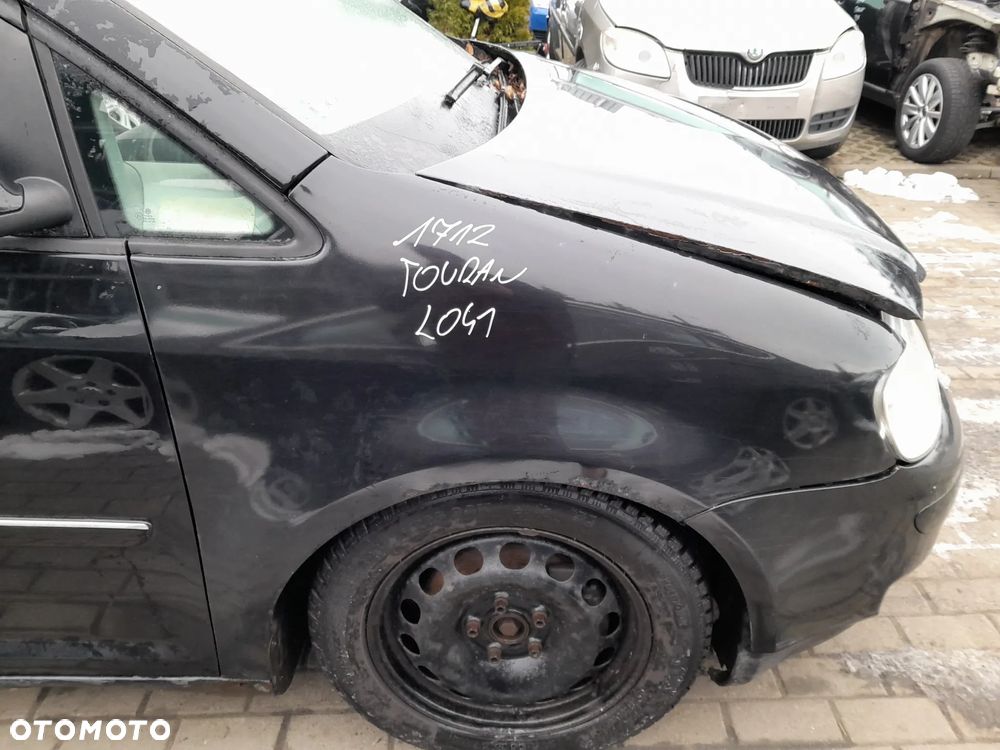 VW TOURAN BŁOTNIK PRAWY PRZEDNI PRAWY PRZÓD KOLOR: L041 - 1