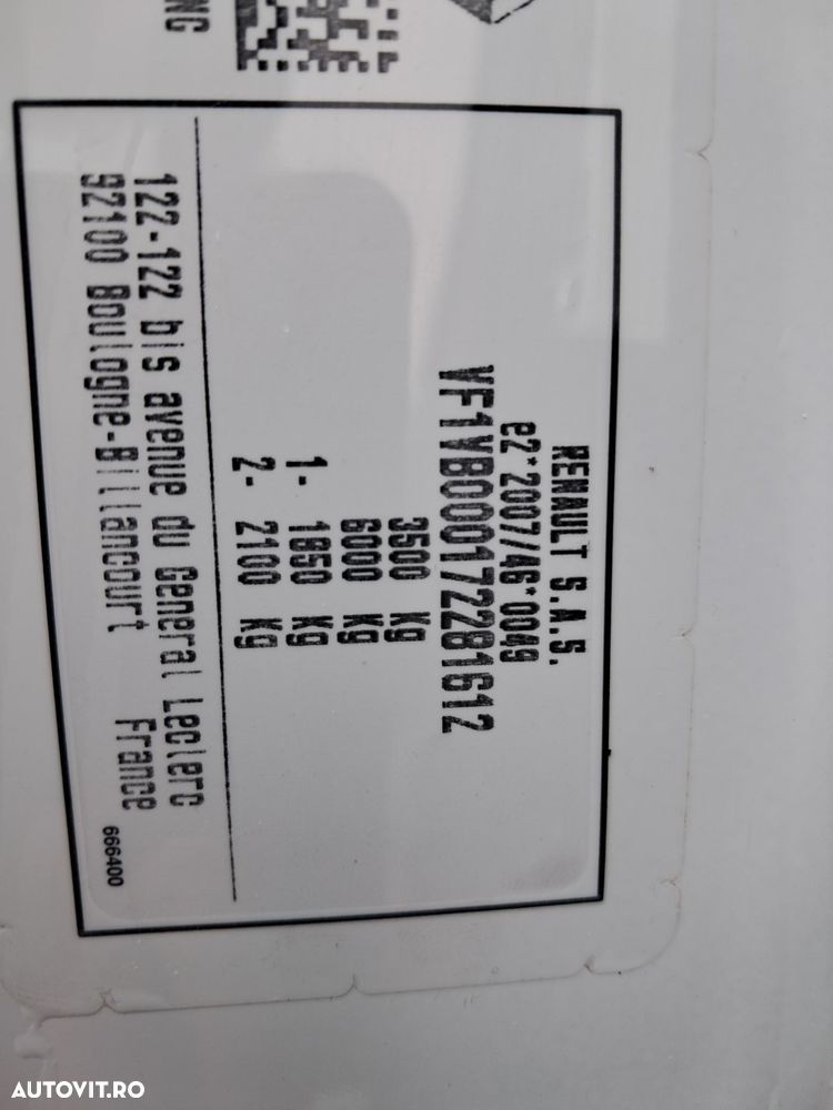 Renault MASTER 2.3D 160 CP CABINA DE DORMIT SI PRELATA LIFT DHOLLANDIA - 30