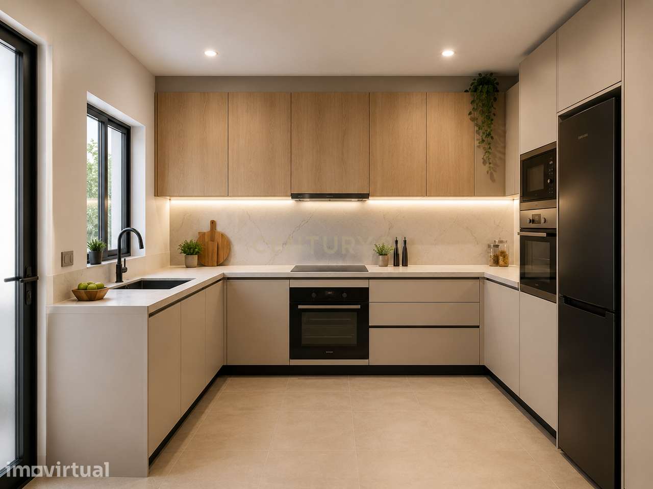 Apartamento Renovado em Barreiro com Terraço e Boa Localização - Grande imagem: 2/14