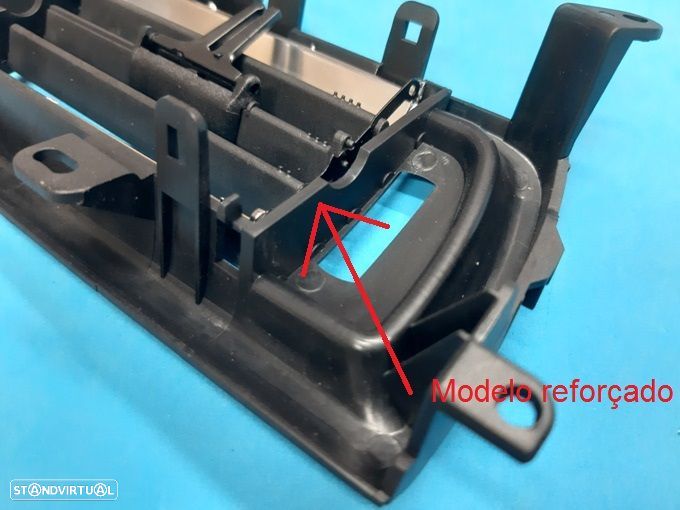 Grelha ventilador consola central frente tablier Bmw F10 F11 Série 5 e GT   NOVO - 5