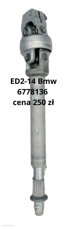 Mercedes GLC X253 15-20r Drążek kierowniczy krzyżak A2534620000 A2314600056 / Bmw BMW F10 F11 Krzyżak drążek kolumny 6778136 XDRIVE - 1